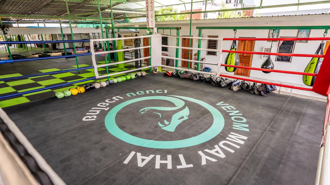 Training at Venom Muay Thai