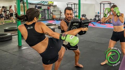 Muay Thai training
